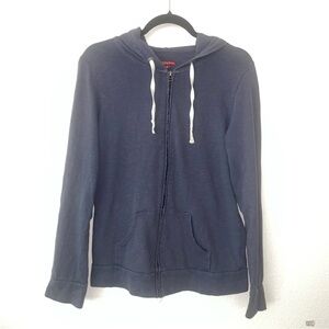 Merona Dark Blue Zip-Up Jacket